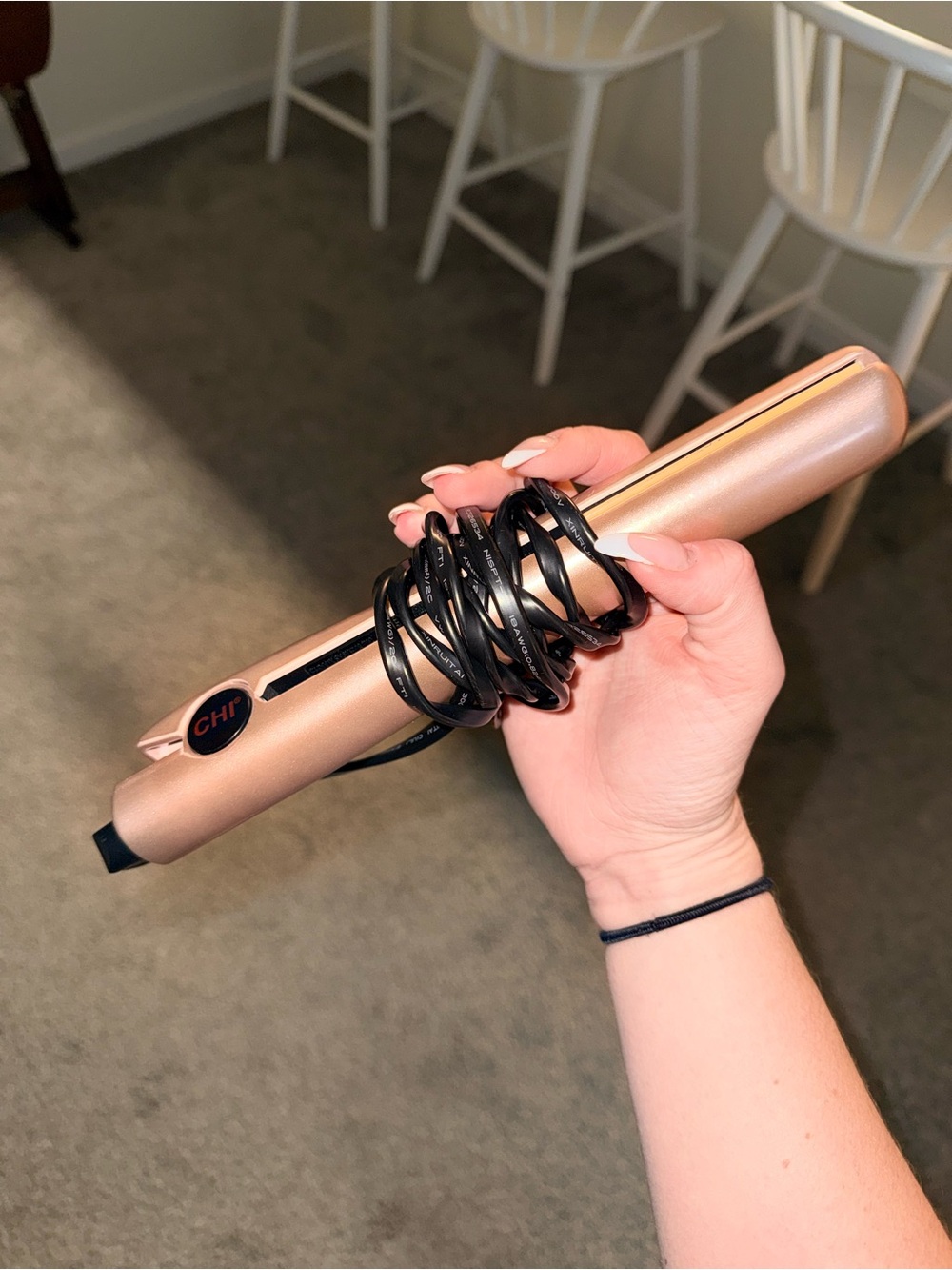 CHI Rose Gold Ceramic Hair Straightener - Women Accessories Hair Accessories